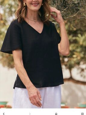 Tamara H Flutter Sleeve Top